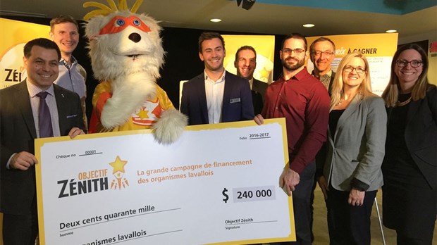 Récolte de 240 000$ pour 93 organismes lavallois