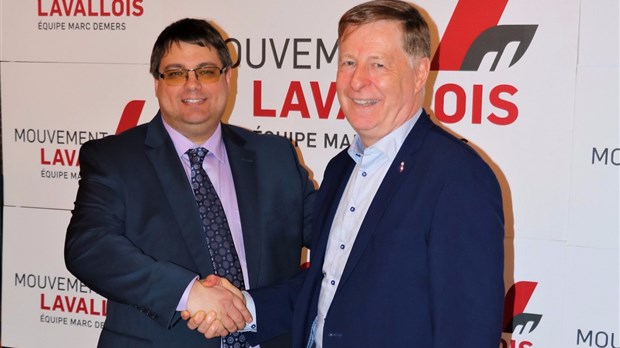 Éric Morasse investi candidat du Mouvement lavallois – Équipe Marc Demers dans Saint-François