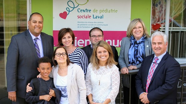 Plus de 225 000 $ pour les centres de pédiatrie sociale de la région de Laval