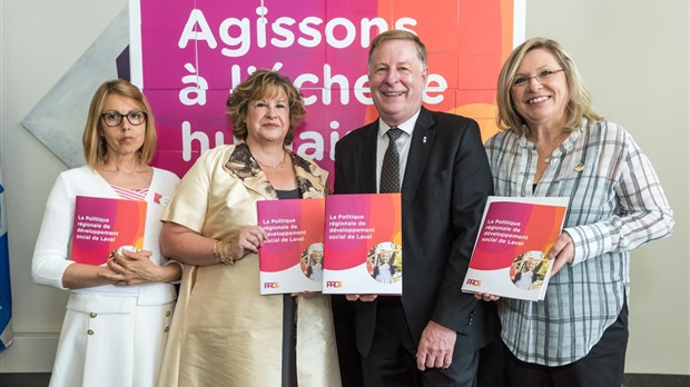 Lancement de la première Politique régionale de développement social à Laval