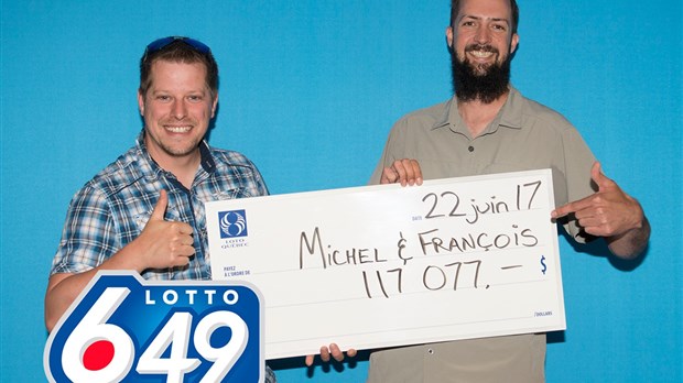Une jolie somme pour deux collègues des Laurentides et de Laval grâce au Lotto 6/49!