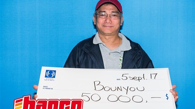 Un Lavallois gagne 50 000 $ au Banco