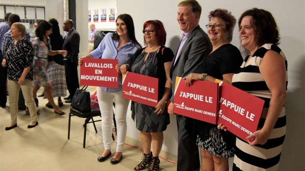 L’équipe Demers inaugure son local électoral au centre-ville