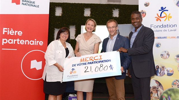 Plus de 20 000 $ amassé pour les élèves lavallois