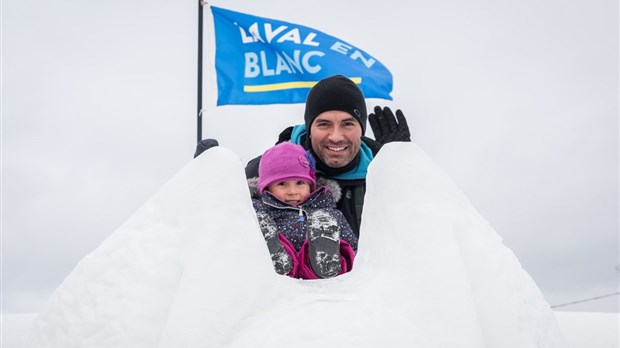 Dehors pour Laval en blanc du 26 au 28 janvier