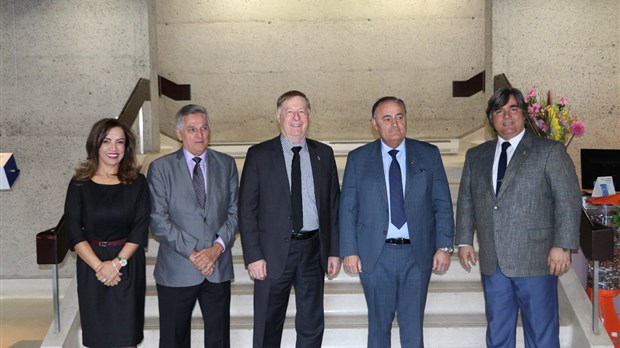 Le maire, Marc Demers, rencontre les députés fédéraux de Laval
