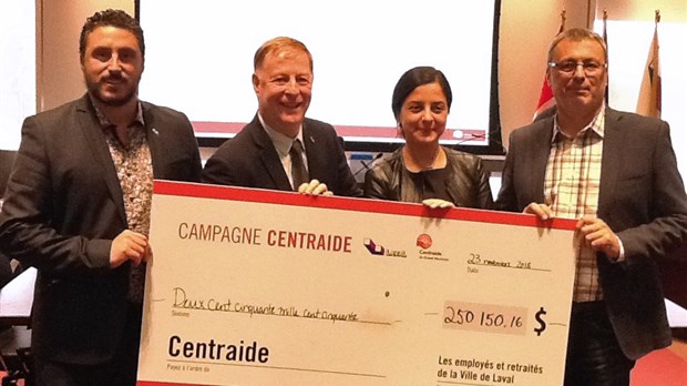 Laval remet plus de 250 000 $ aux organismes sur son territoire