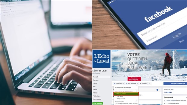 Mise à jour de Facebook : voici la solution pour ne rien manquer des nouvelles de l'Écho de Laval