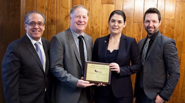 Laval reçoit le prix Ani-Bon 2018