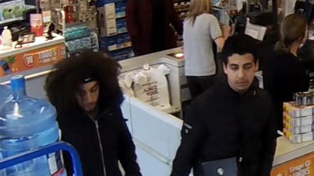 Deux suspects recherchés pour vol qualifié