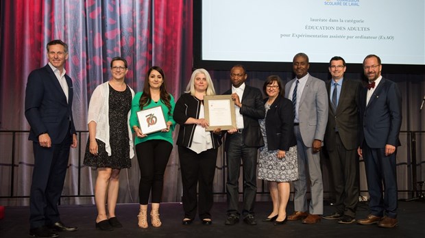 L’Éducation des adultes de la CSDL remporte un Prix d’excellence en innovation