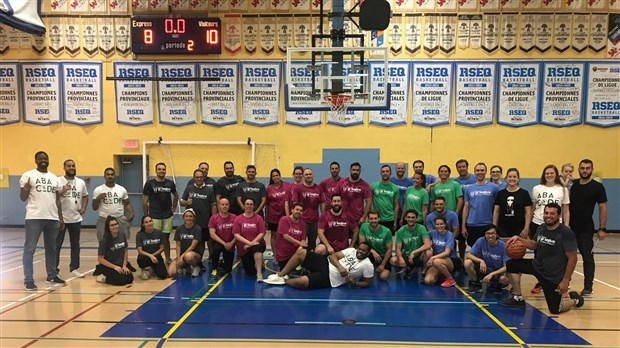 Tournoi de basketball Groupe La Relève : 1000 dollars en dons à la communauté