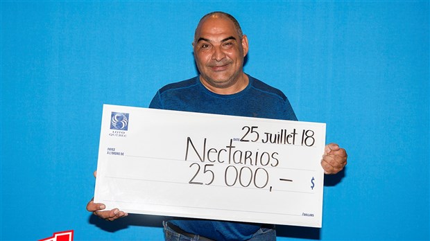 Un Lavallois chanceux remporte son troisième lot important en dix ans!