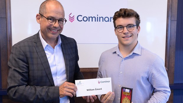 William Émard figure parmi les nouveaux boursiers du Programme de bourses Cominar