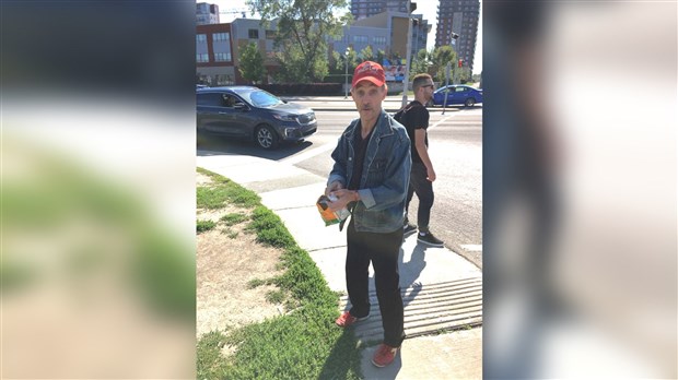 Suspect de menace de mort à identifier