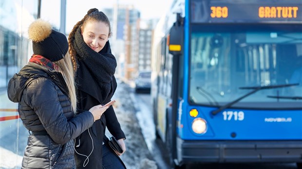 Record d’achalandage en 2018 pour la navette gratuite STL au centre-ville de Laval