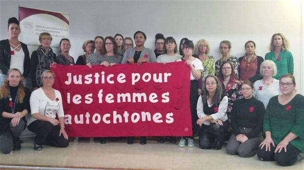 Un appel à la justice lors de la Journée de commémoration des femmes autochtones assasinées ou disparues