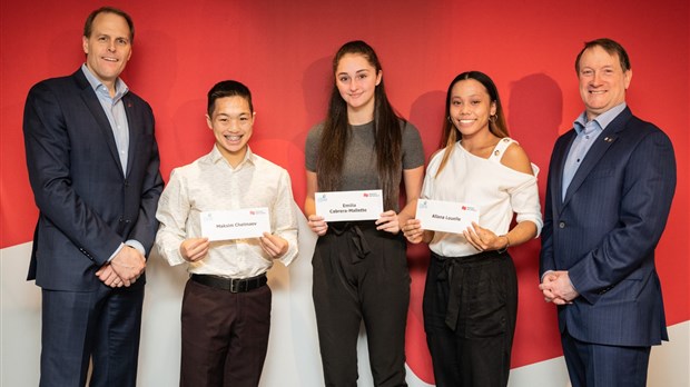 Quatre étudiants-athlètes de Laval deviennent boursiers