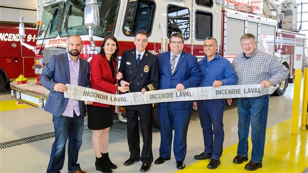 Les pompiers encore mieux équipés pour venir en aide aux citoyens