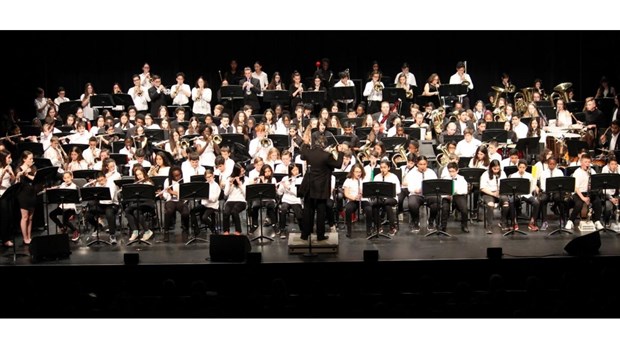 Plus de 700 personnes qui ont assisté au concert de la Fondation droit au talent