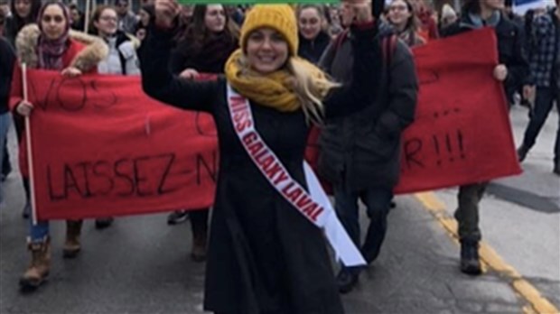 Une étudiante de l’UQAM est choisie pour être Miss Galaxy Laval 2019