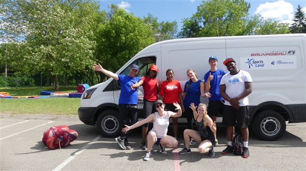  La Caravane Multisports : 7 000 jeunes bougent à Laval