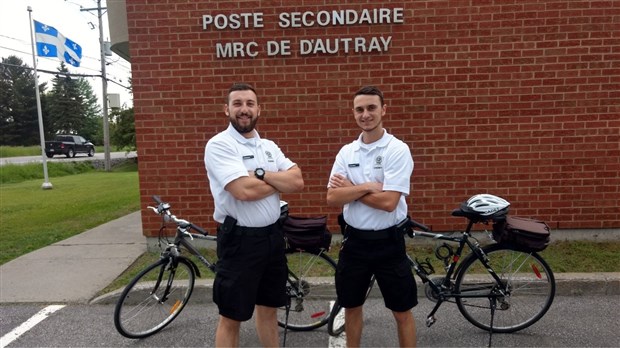 Les cadets de la Sûreté du Québec sont arrivés à la MRC D’Autray