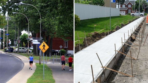 Il y aura davantage de trottoirs et de pistes polyvalentes à Laval  