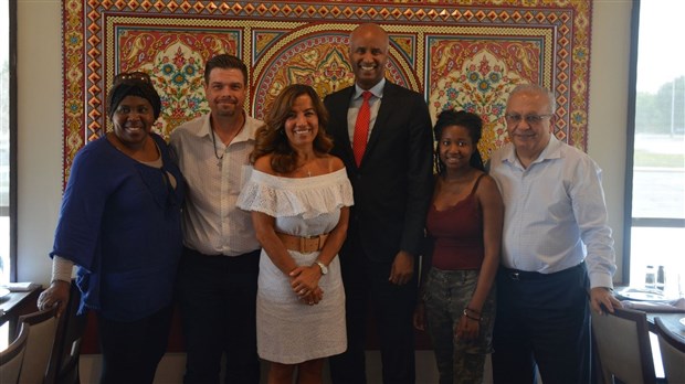L’honorable Ahmed Hussen était de passage à Laval