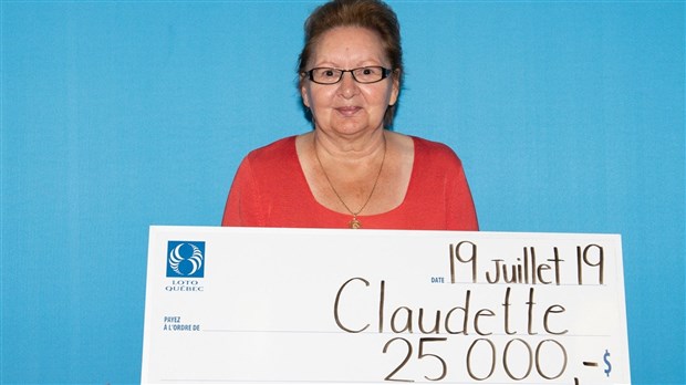 Une nouvelle adepte du Banco remporte un lot  de 25 000 $