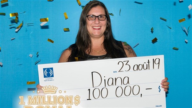 Une Lavalloise s’enrichit grâce à la loterie 1 Million $ royal