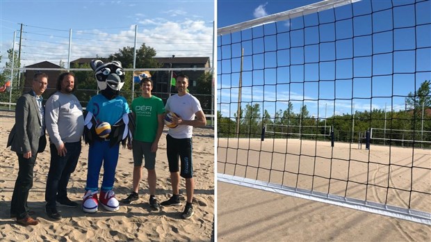 Du volleyball de plage à Laval!