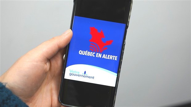 Test de « Québec en alerte » aujourd'hui à 13 h 55