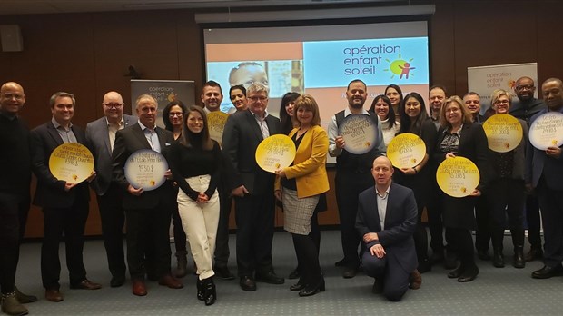 Opération Enfant Soleil remet 128 572 $ pour le mieux-être des enfants de Laval et de Montréal