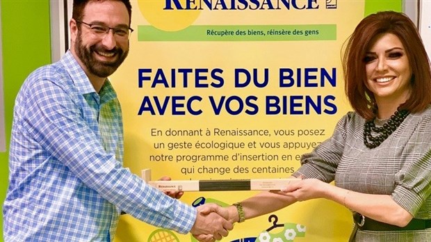 La générosité des citoyens de Laval soulignée par Renaissance
