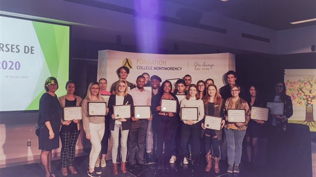 La Fondation du Collège Montmorency remet 10 000 $ en bourses de persévérance