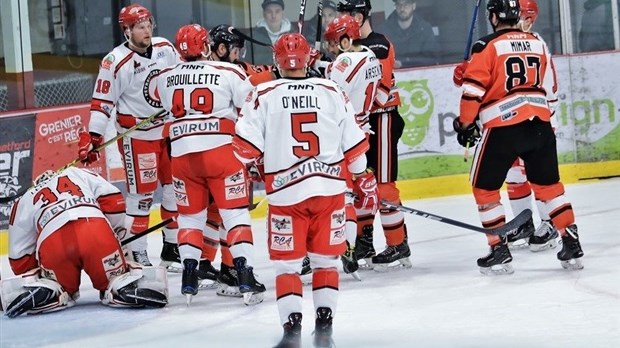 Hockey : les Pétroliers du Nord essuient une défaite face à Thetford Mines