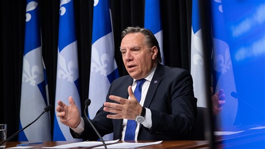 La situation est « sous contrôle » dans les régions mais pas à Montréal, affirme François Legault