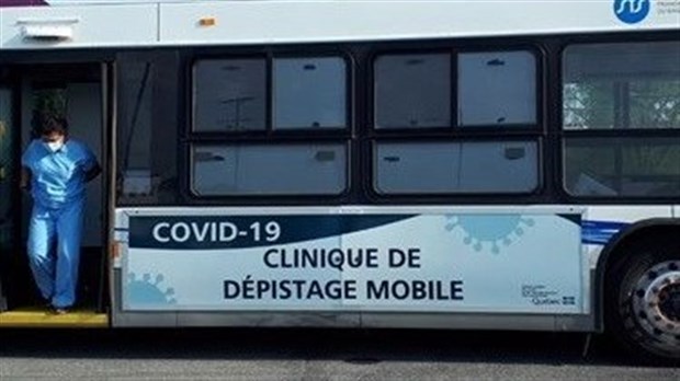 Vague de chaleur: la clinique de dépistage mobile fermée jusqu'à lundi