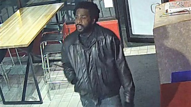 Suspect de vol qualifié dans un restaurant à identifier