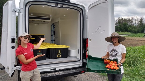 Un nouveau service mobile de distribution de produits locaux