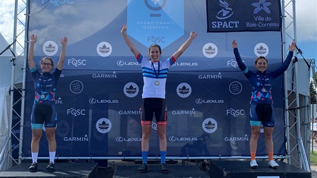 Championnats québécois de cyclisme: deux athlètes lavallois se distinguent