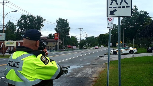 Mauricie-Lanaudière: la police relève 130 infractions en une opération de circulation aux abords des écoles