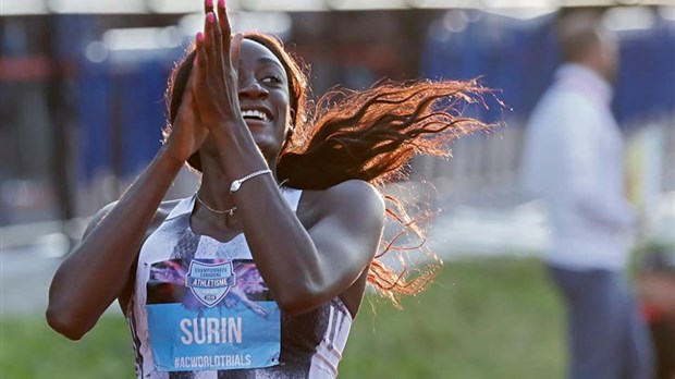Bourse de 4 000 $ pour la coureuse Katherine Surin