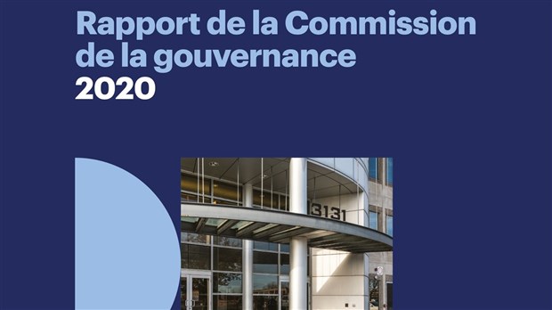 Dépôt du rapport 2020 de la commission de la gouvernance