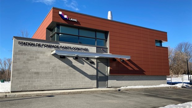 Mise en service complète pour la station de pompage Sainte-Dorothée