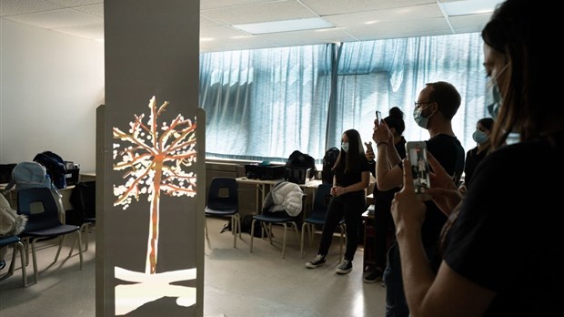 Journal d'hiver: un projet de création numérique immersive