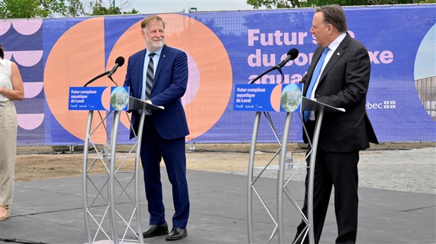 Construction d’un complexe aquatique à Laval