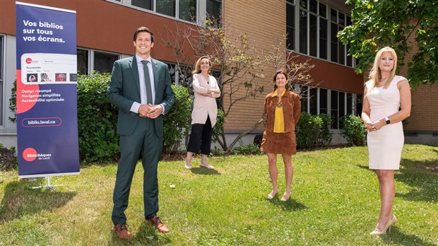 Une bibliothèque au Centre Alain-Grandbois