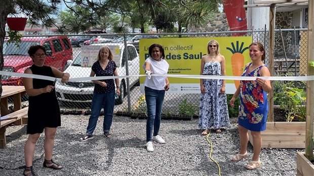 Inauguration du Jardin collectif Parc des Saules 